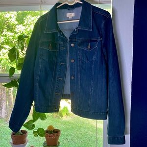 cropped denim jacket!